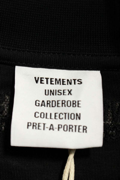 VETEMENTS 25AW CofIconicNunMetalizedT Black Size M