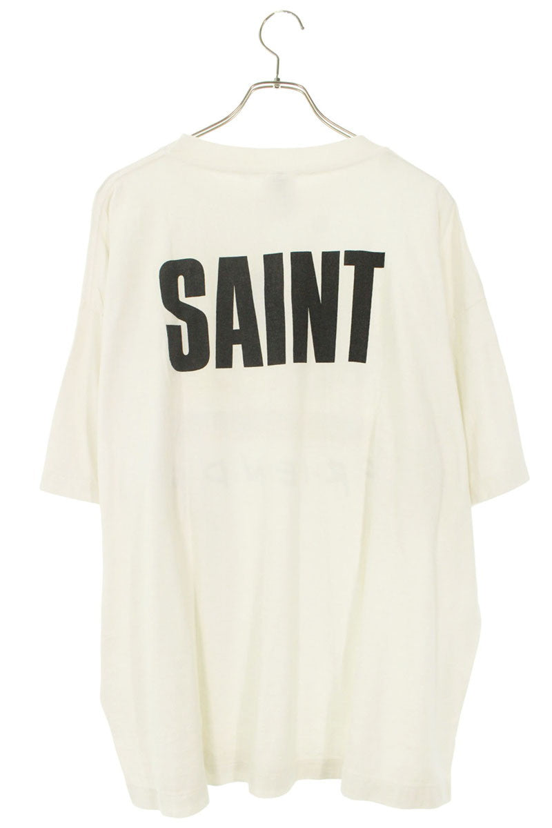 SAINT MICHAEL 25SS Friends Photo Tee White Size XXL