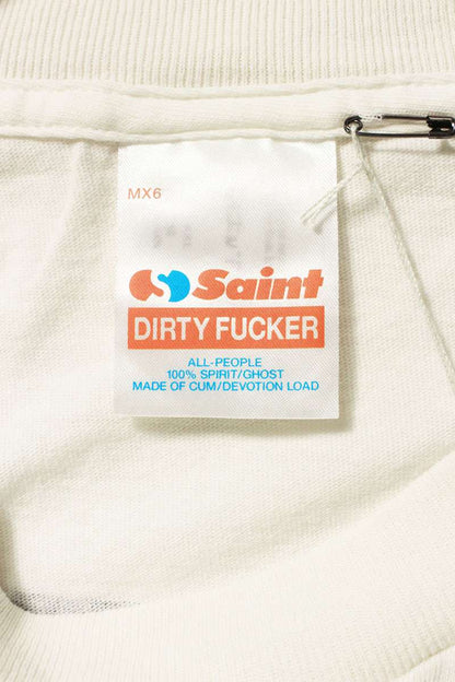 SAINT MICHAEL 25SS Friends Photo Tee White Size XXL