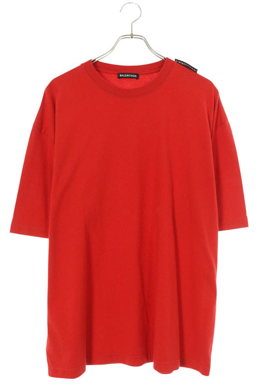 Balenciaga Shoulder Logo T-Shirt Red Size L