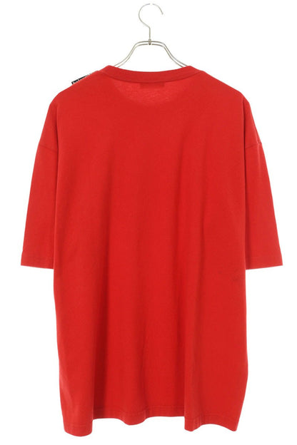 Balenciaga Shoulder Logo T-Shirt Red Size L