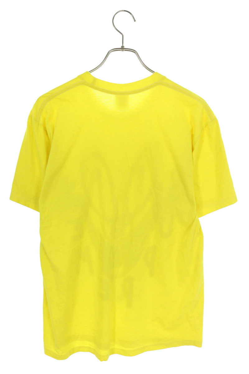 SUPREME 18AW Smile Tee Yellow Size M