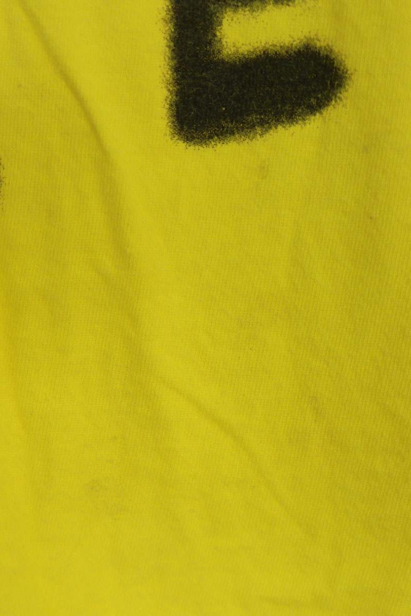 SUPREME 18AW Smile Tee Yellow Size M