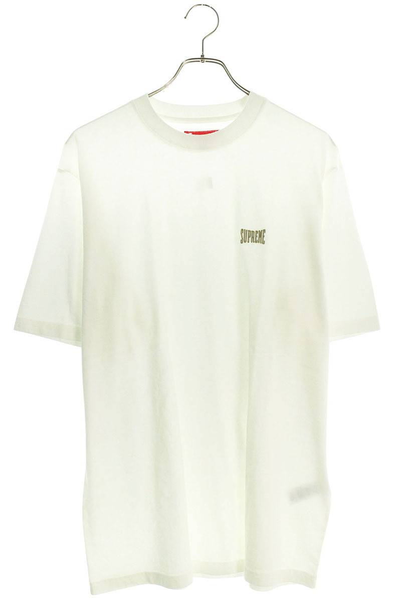 SUPREME 25SS Warm Up Washed S/S Top White Size M