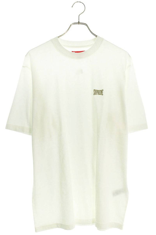 SUPREME 25SS Warm Up Washed S/S Top White Size M