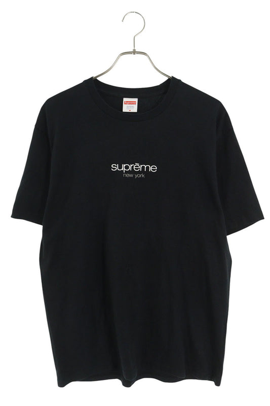 SUPREME Classic Logo Tee Black Size M