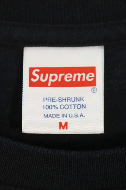 SUPREME Classic Logo Tee Black Size M