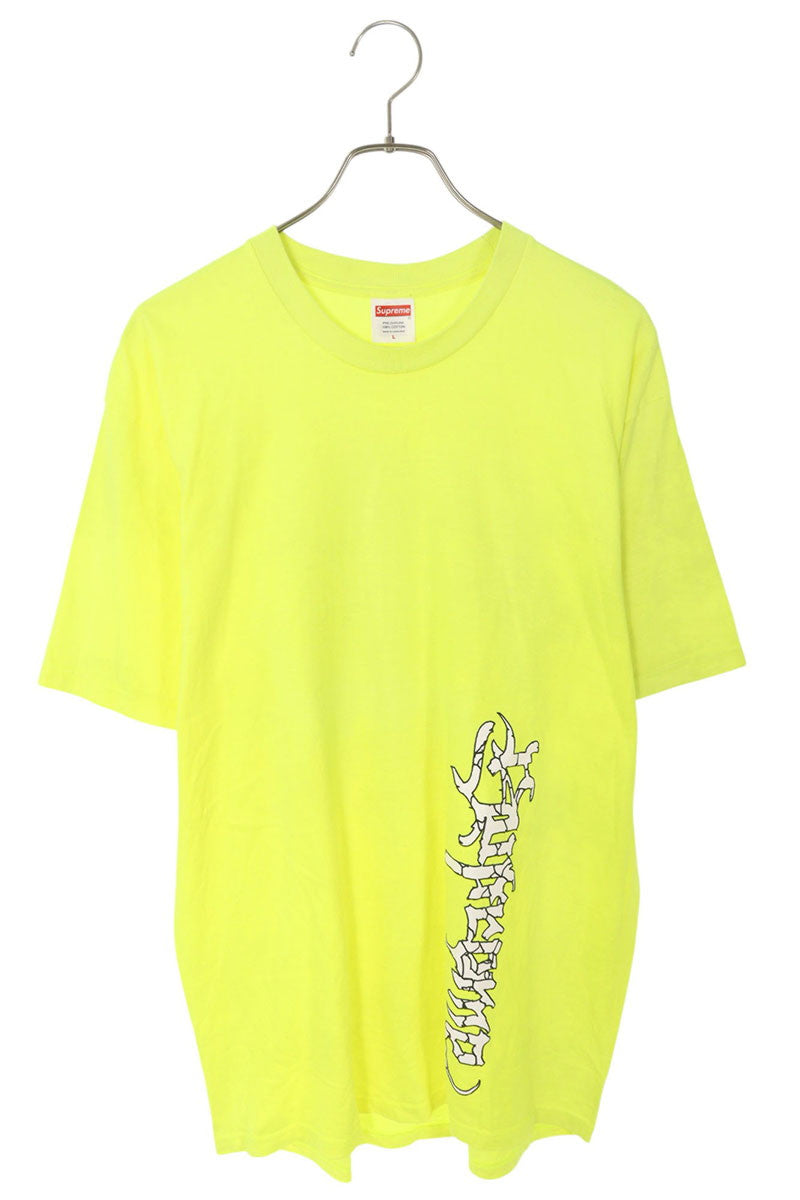 SUPREME Satan Tee Yellow Size L