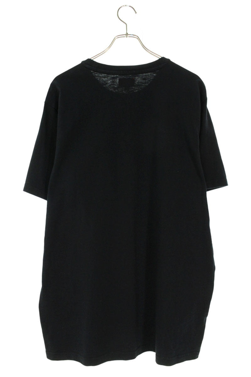 Supreme S S Pocket Tee Logo Embroidered T-Shirt Black Size XL
