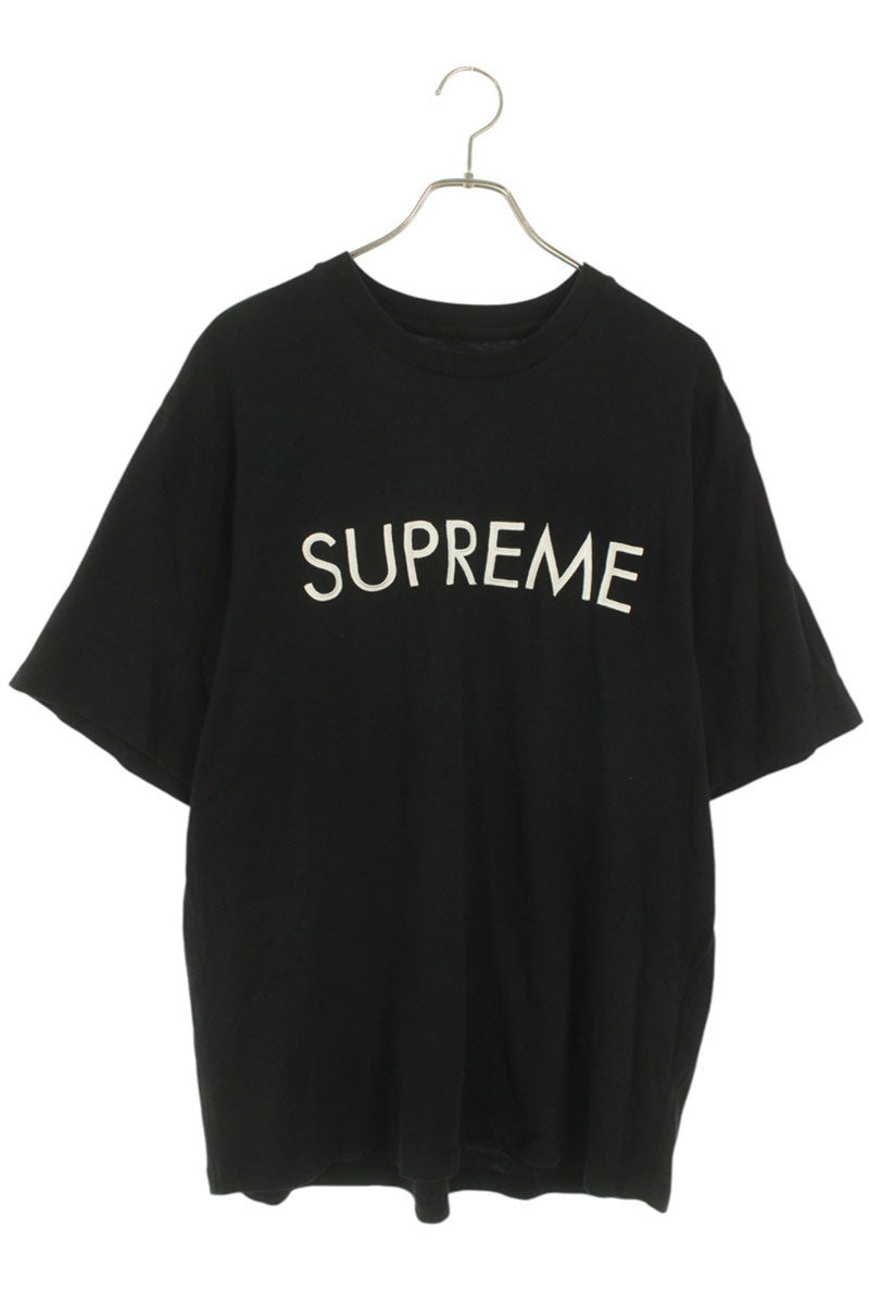 SUPREME 25SS Capital S S Top Tee black Size L