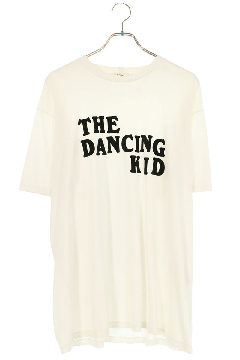 CELINE 21SS THE DANCING KID Print Tee White Size M