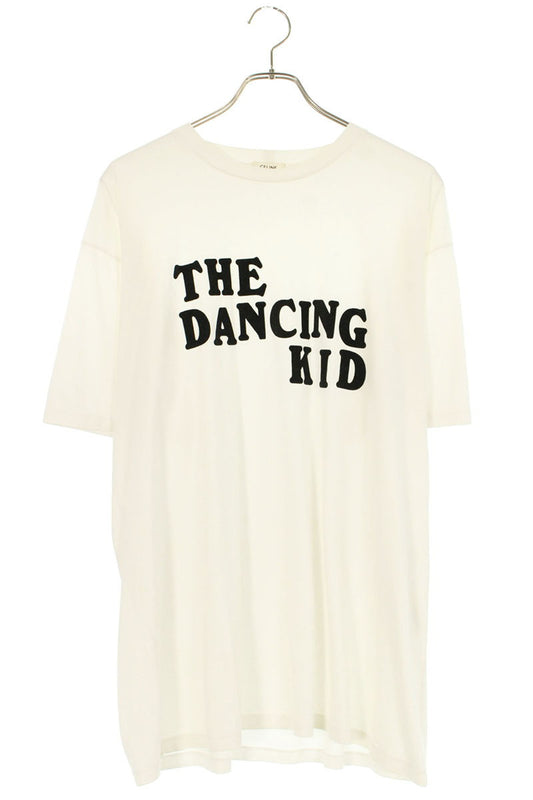 CELINE 21SS THE DANCING KID Print Tee White Size M