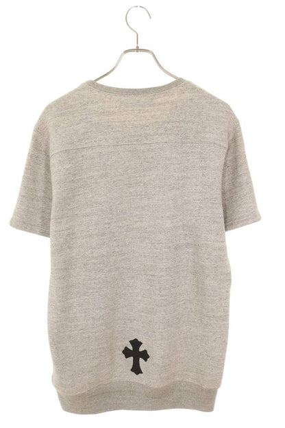 Chrome Hearts Cemetery Cross Patch T-Shirt Gray Size S