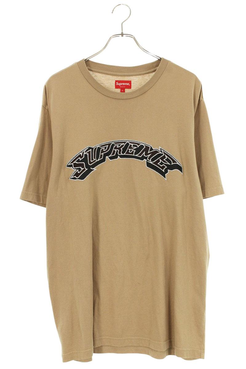 SUPREME 22SS Applique Arc S S Top beige Size L