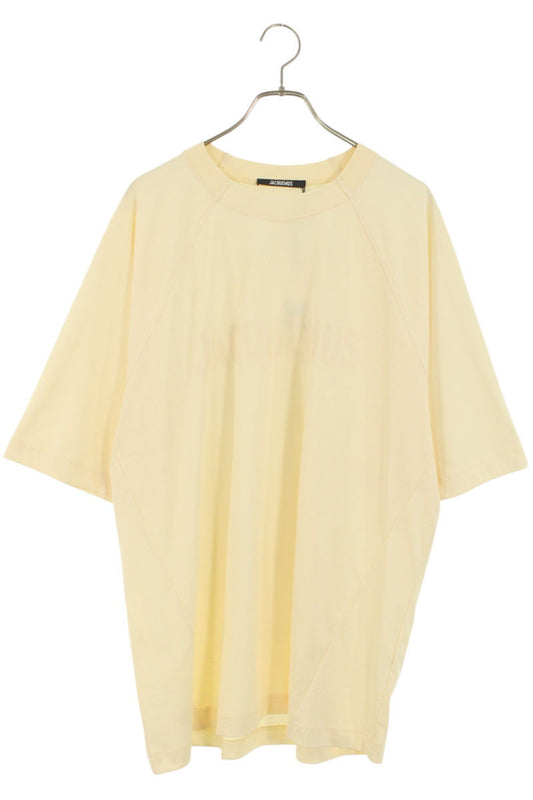 JACQUEMUS Logo Design Tee Off-White Size XL