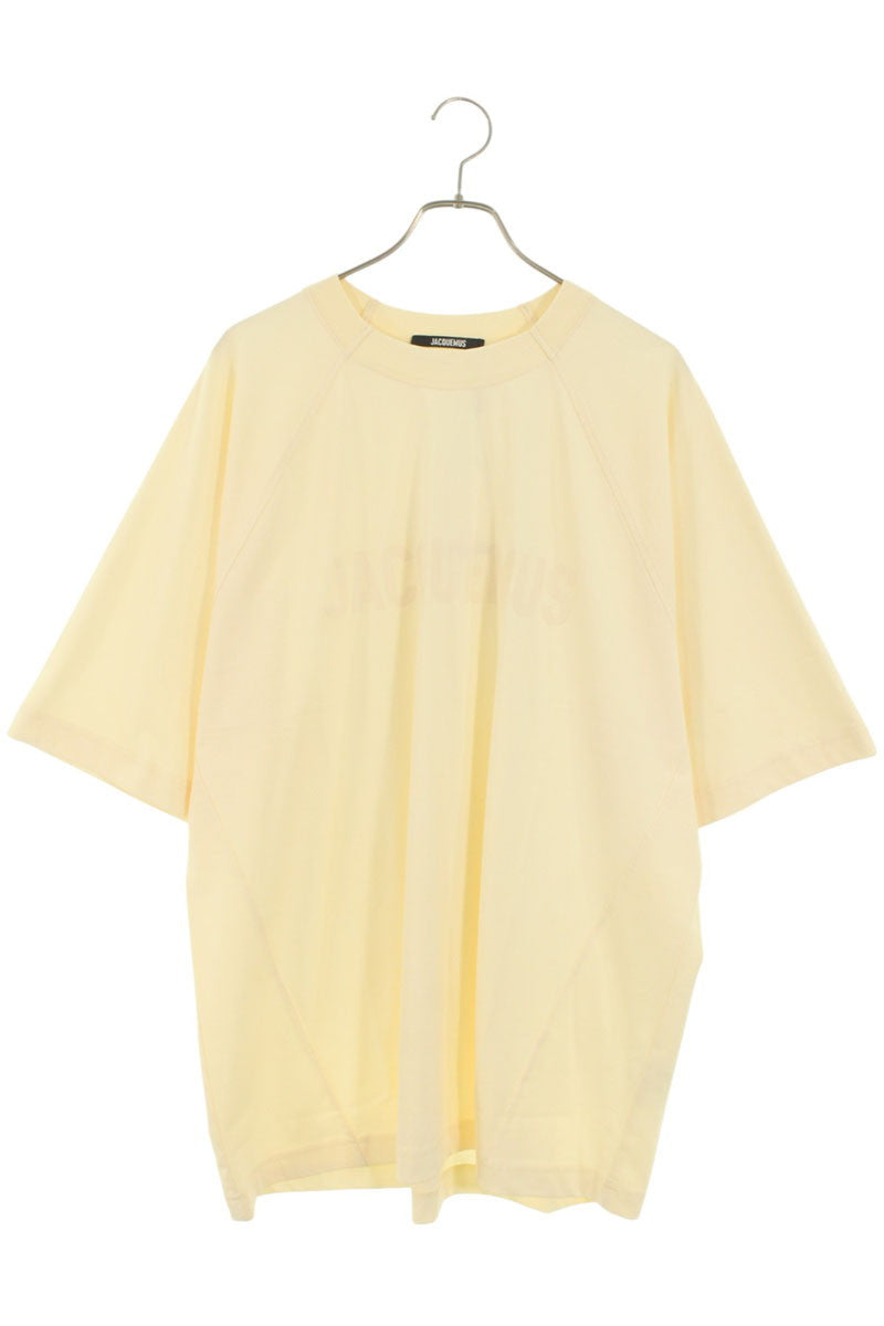 JACQUEMUS Logo Design Tee Off-White Size XXL