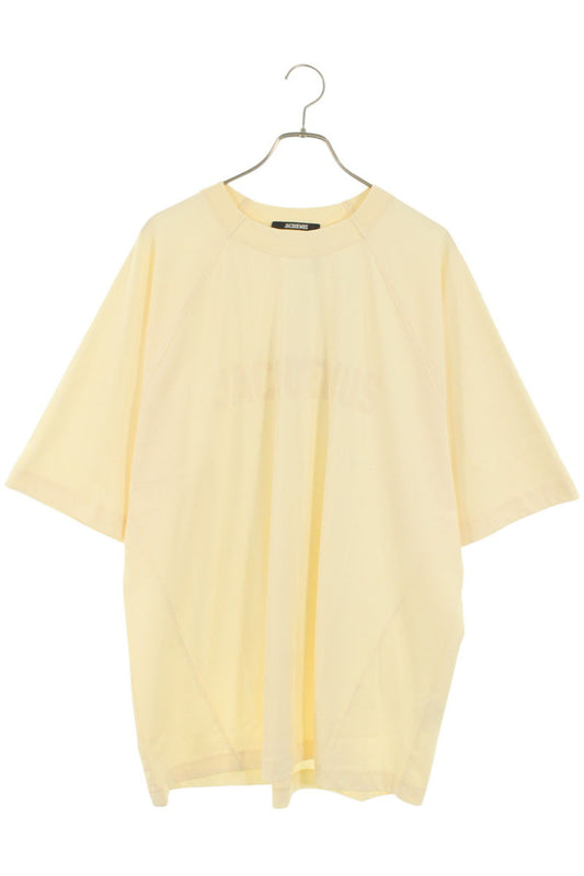 JACQUEMUS Logo Design Tee Off-White Size XXL