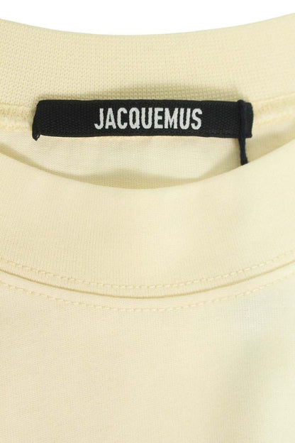 JACQUEMUS Logo Design Tee Off-White Size XXL