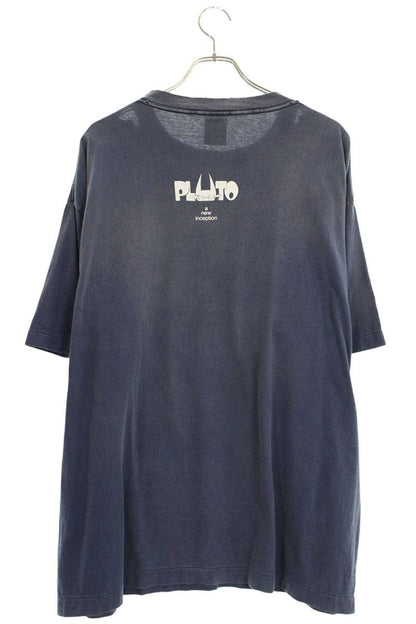 SAINT MICHAEL 24AW Anime Photo Tee navy Size XL