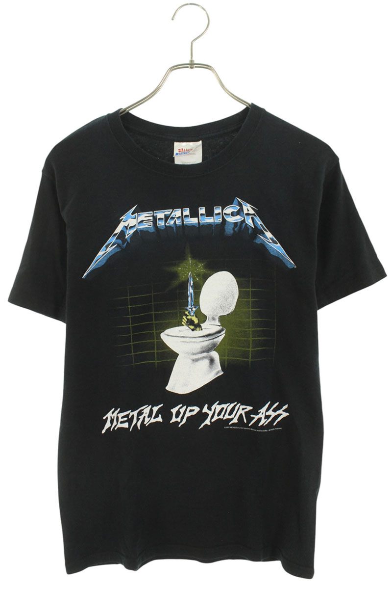 VINTAGE METALLICA Metal Up Your Ass Double-Sided Tee Size S