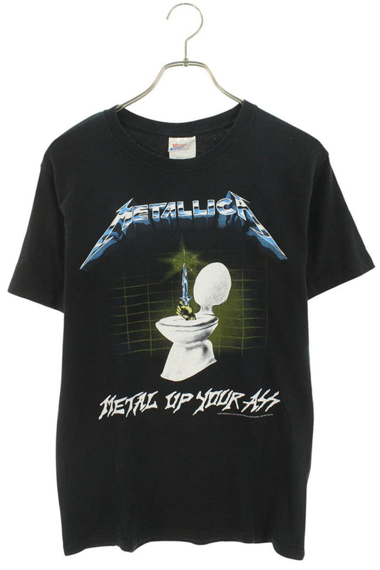 VINTAGE METALLICA Metal Up Your Ass Double-Sided Tee Size S