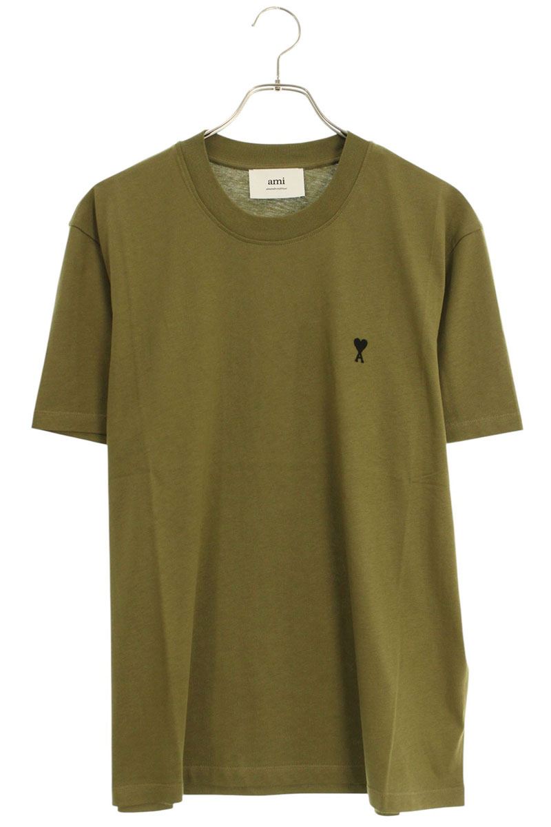 AMI Alexandre Mattiussi 25AW Cotton Heart A Logo Tee Size L