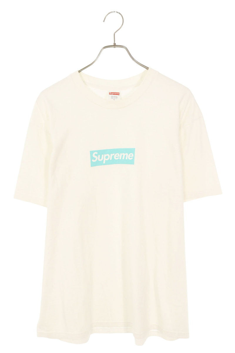 SUPREME 21AW Tiffany Box Logo Tee Multi Size L