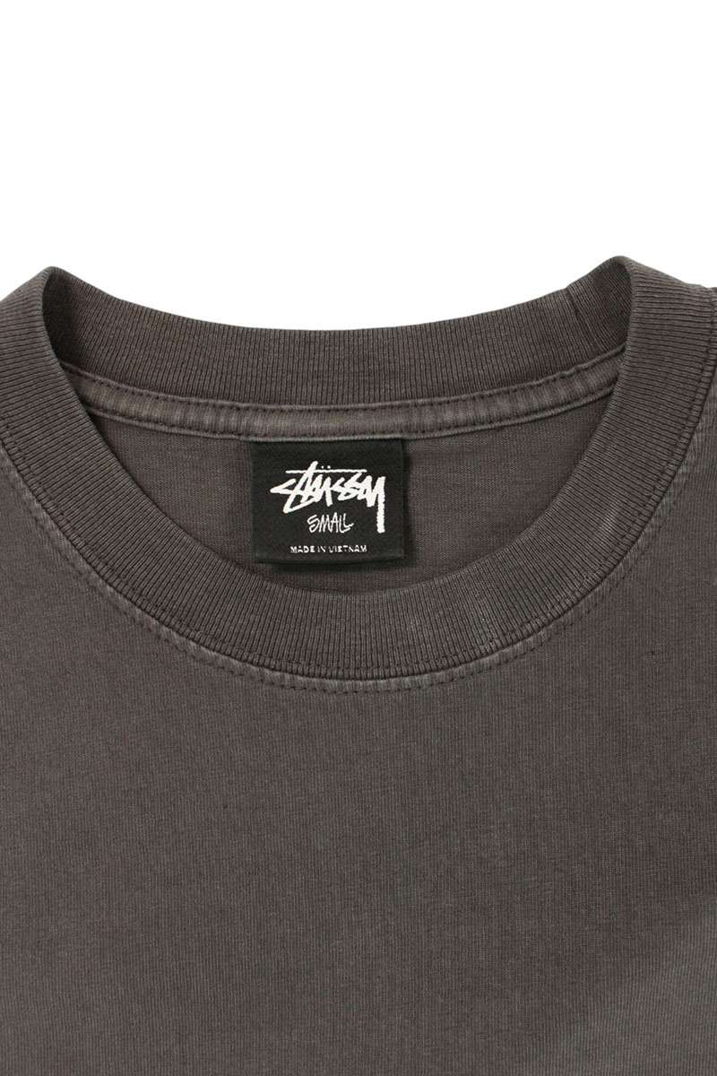 STUSSY Logo Tag Tee Gray Size S
