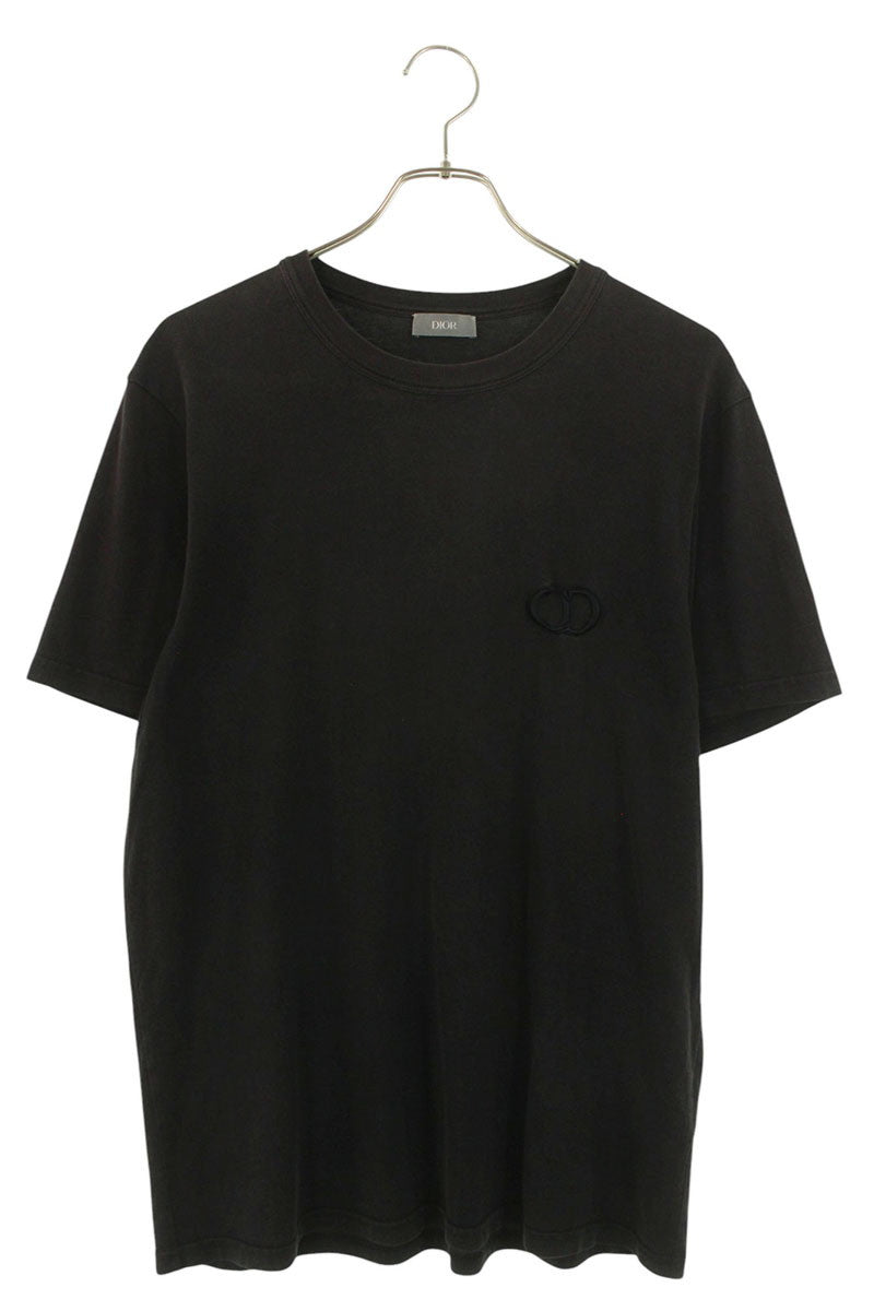 DIOR CD Icon Embroidery Tee Black Size L