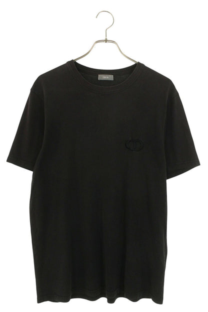 DIOR CD Icon Embroidery Tee Black Size L