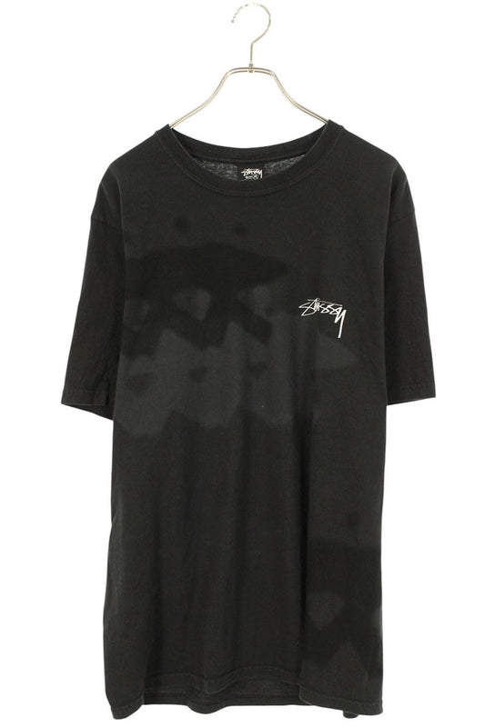 STUSSY 25SS LOW TIDE PIG DYED TEE Black Cotton Size M