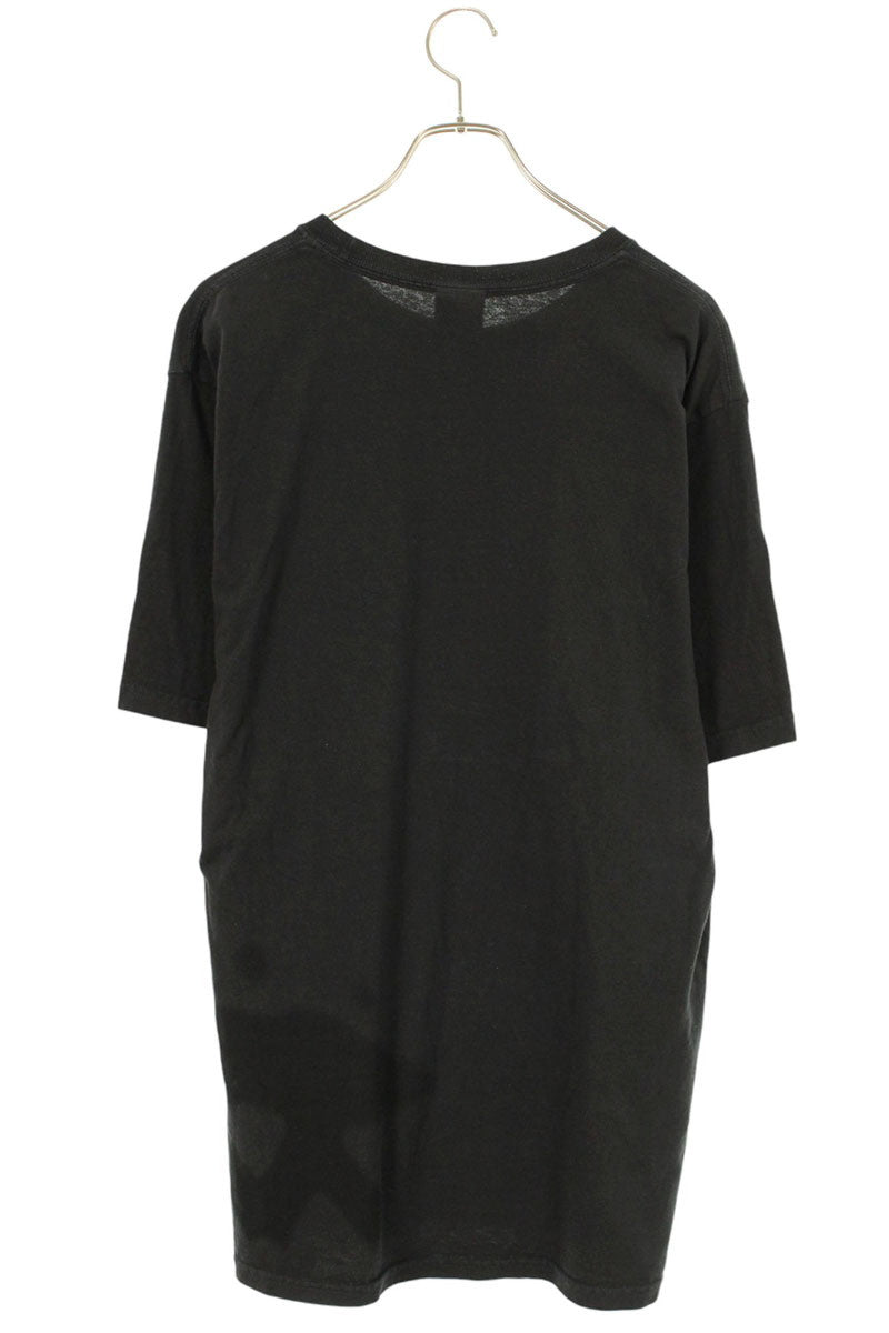 STUSSY 25SS LOW TIDE PIG DYED TEE Black Cotton Size M