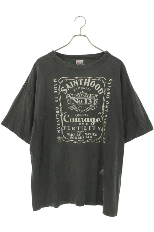 SAINT MICHAEL x NEIGHBORHOOD Tee Black Size XL