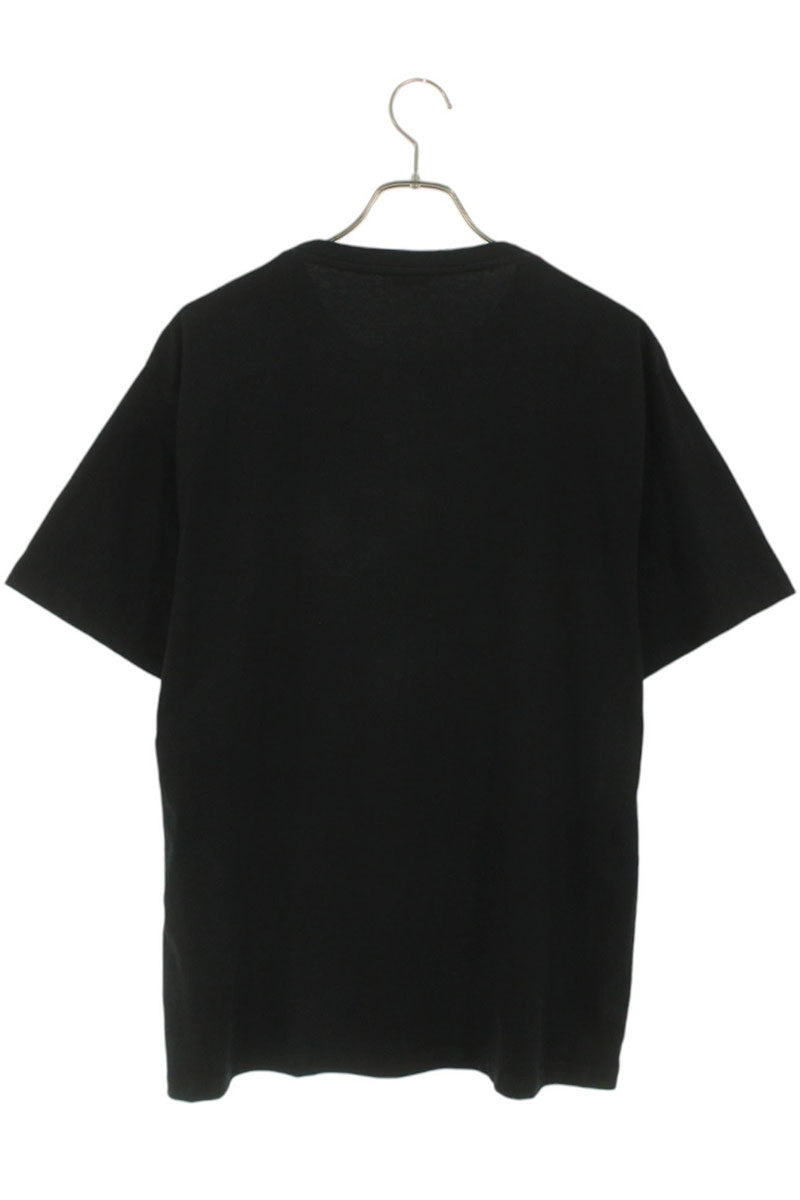 LOEWE Pixel Anagram Embroidered T-Shirt Black Cotton Size M