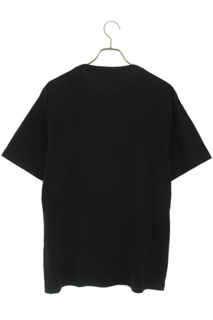 LOEWE Pixel Anagram Embroidered T-Shirt Black Cotton Size M
