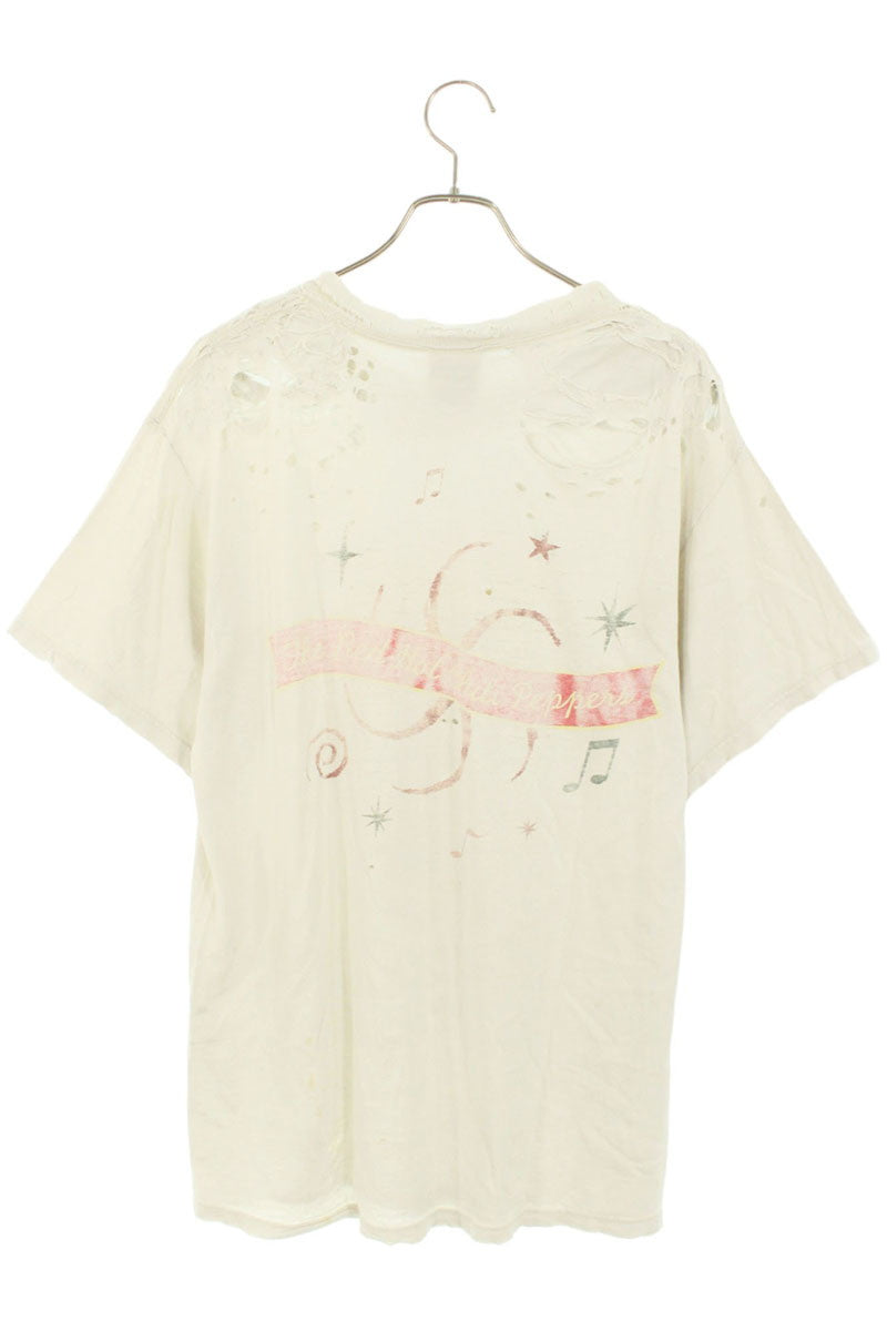 VINTAGE RHCP ONE HOT MINUTE Print T-Shirt White Size L