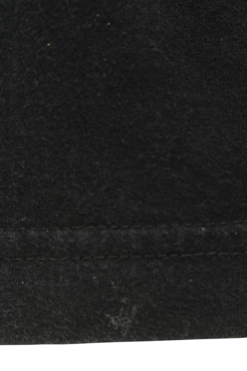 Chrome Hearts Neck Logo Print Tee Black/Blue Size L