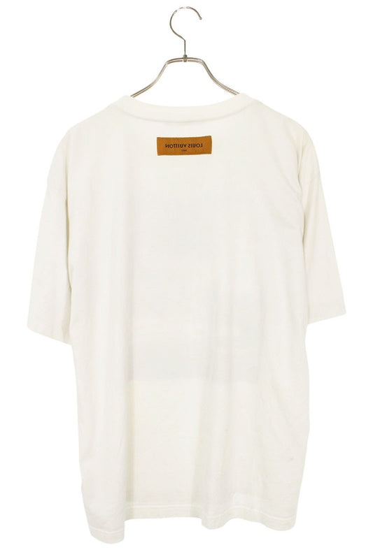 Louis Vuitton Print T-Shirt White Size XXL
