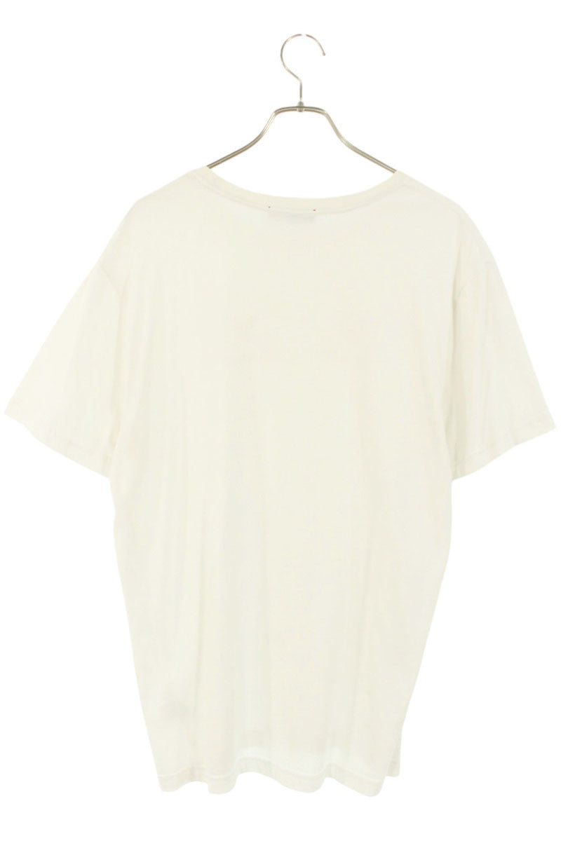 FENDI Monster Print T-Shirt White Cotton Size XXL