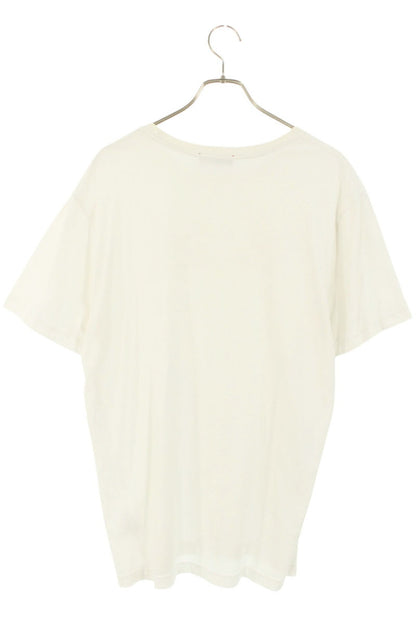 FENDI Monster Print T-Shirt White Cotton Size XXL