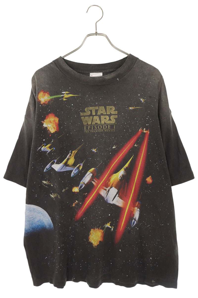 SAINT MICHAEL 25SS Movie Print Tee Black Size XL