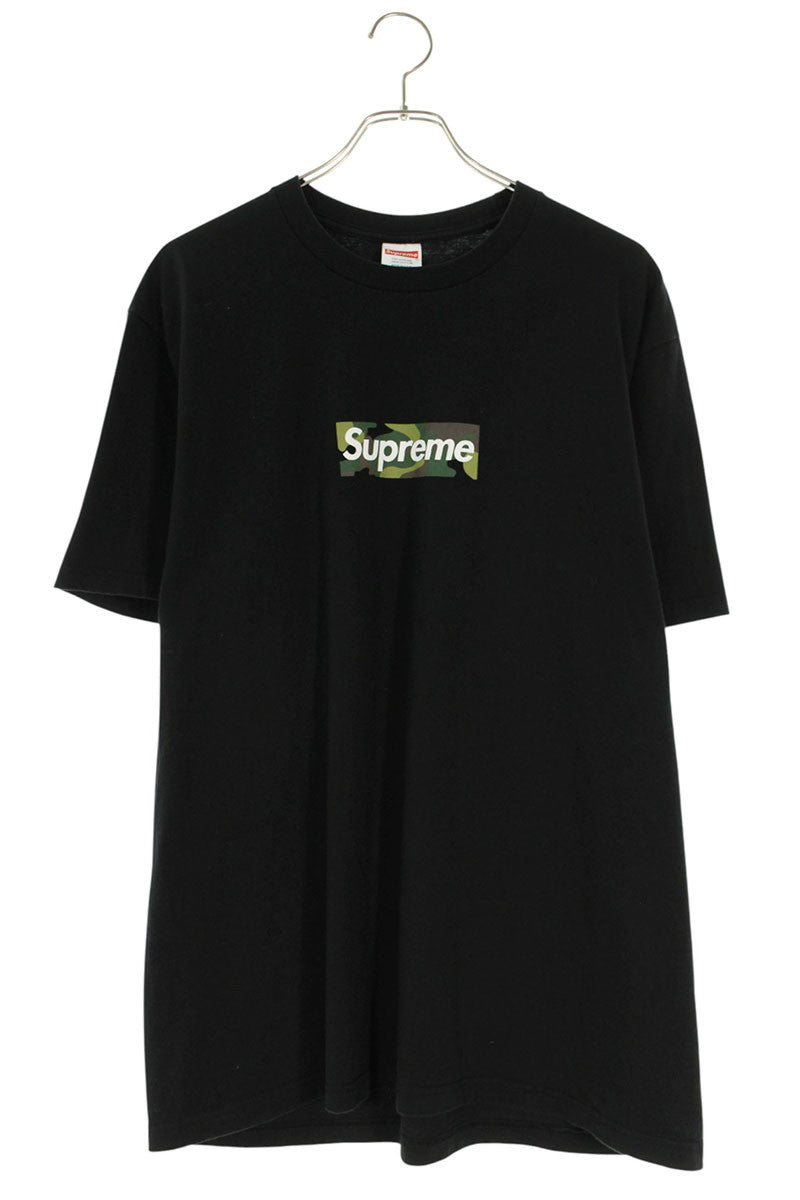 Supreme 23AW Box Logo Tee T-Shirt Black x Green Size L