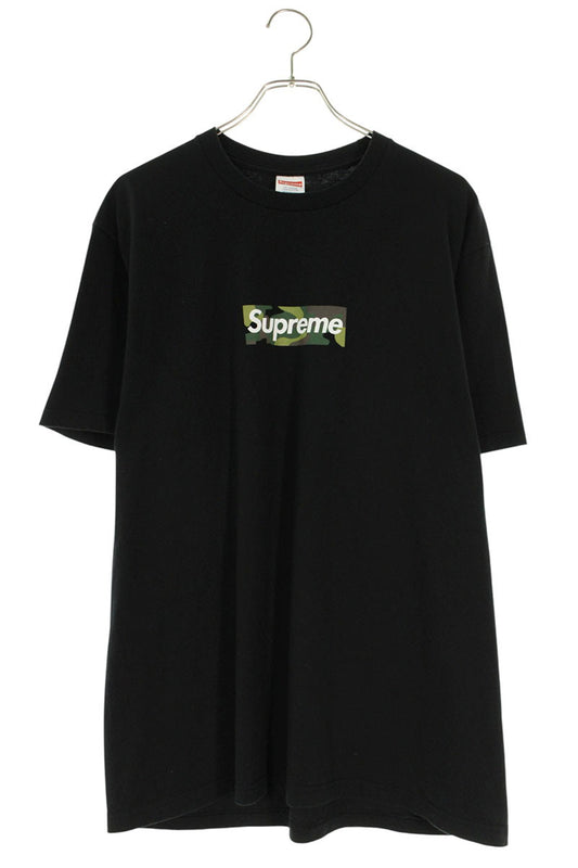 Supreme 23AW Box Logo Tee T-Shirt Black x Green Size L