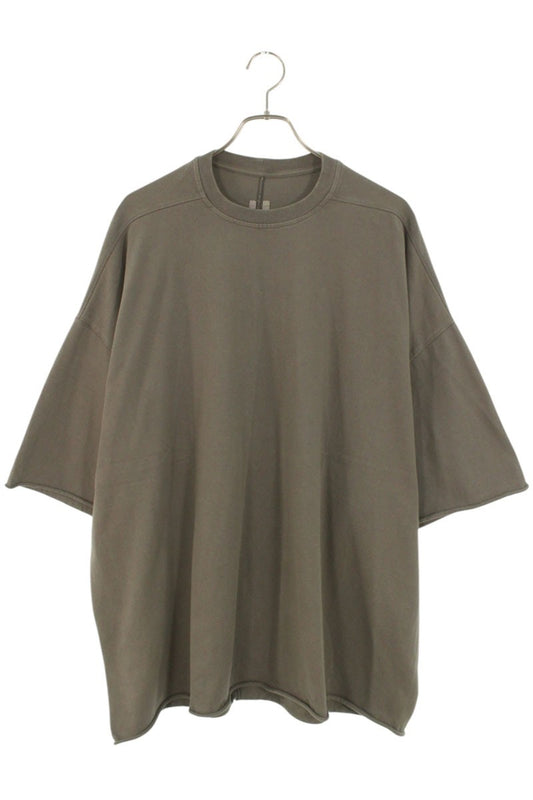 Rick Owens 24SS Oversized T-Shirt Khaki Cotton Size XXL