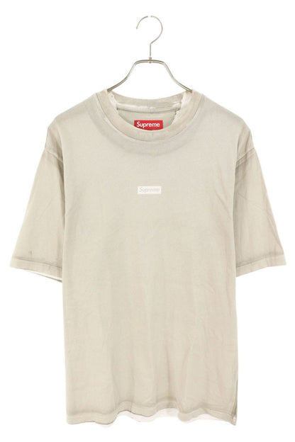 SUPREME 24SS Overprint Small Box Top Beige Size M