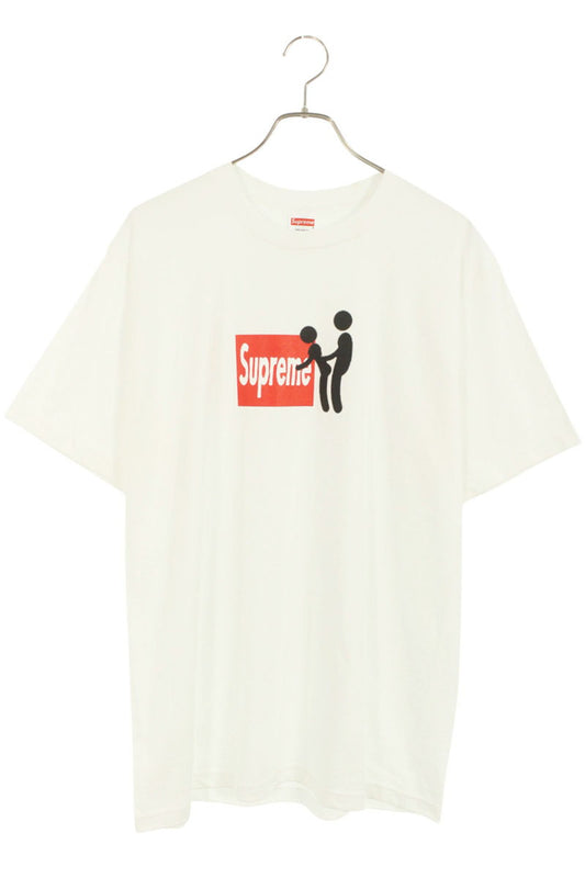SUPREME 25AW Stick Tee White Cotton Size M