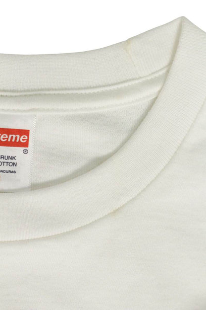 SUPREME 25AW Stick Tee White Cotton Size M