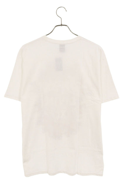STUSSY Floral Print T-Shirt White Cotton Size XL