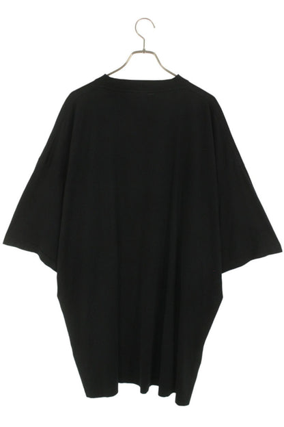Balenciaga Oversized Cotton T-Shirt Black Size XXL