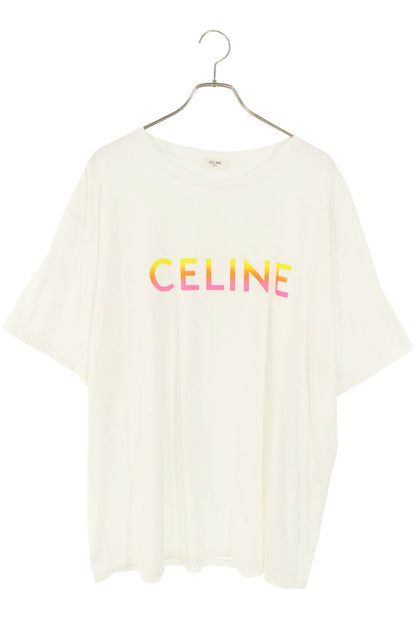CELINE X10B671Q Gradient Logo Loose Fit T-Shirt Size XXL